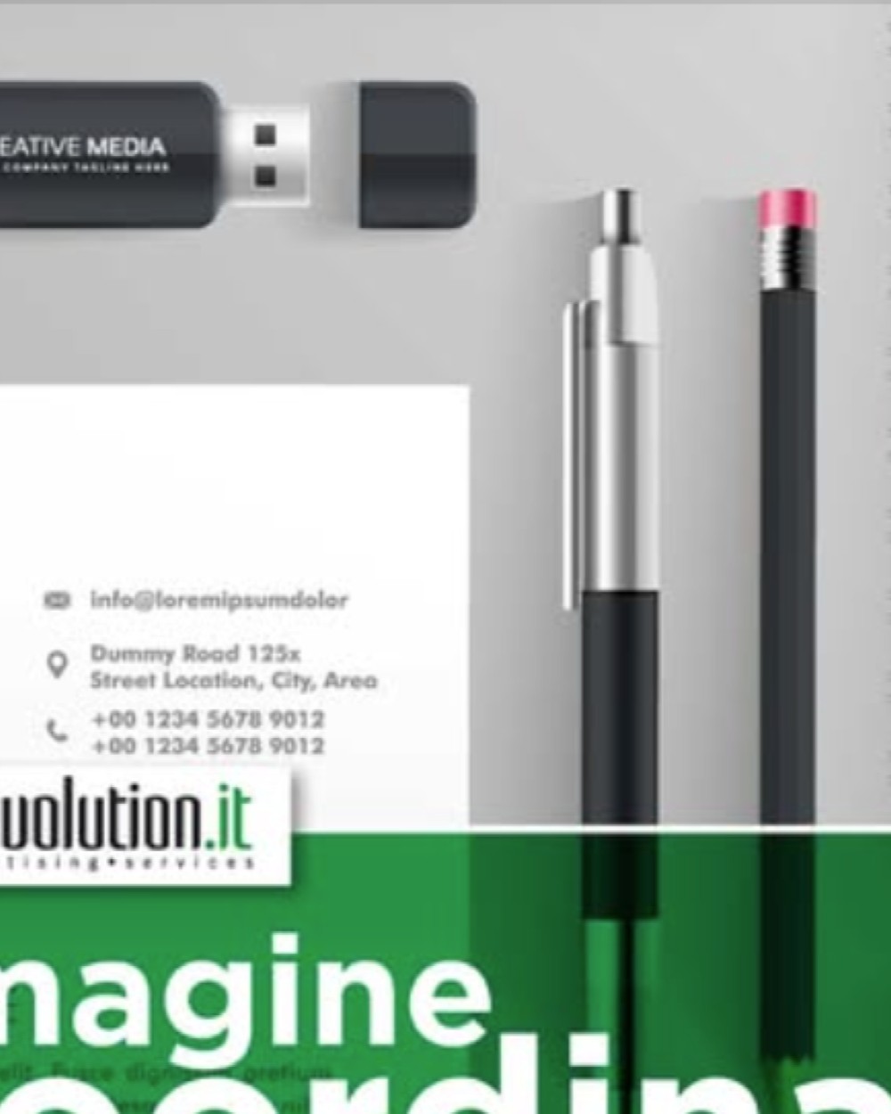 Immagine Coordinata Aziendale - Design Revolution Treviso