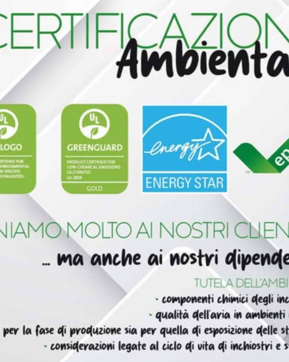 Certificazioni Ambientali HP - Design Revolution Treviso