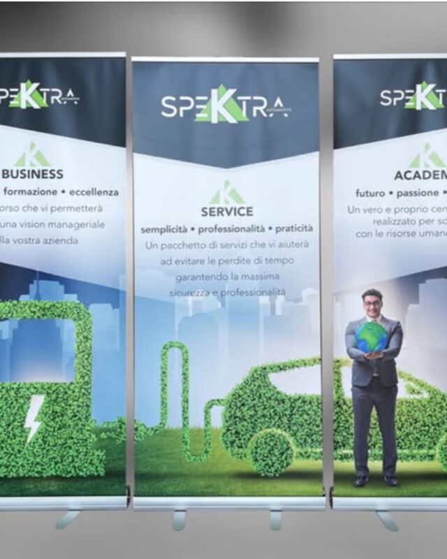 Espositori Rollup Spektra - Design Revolution Treviso