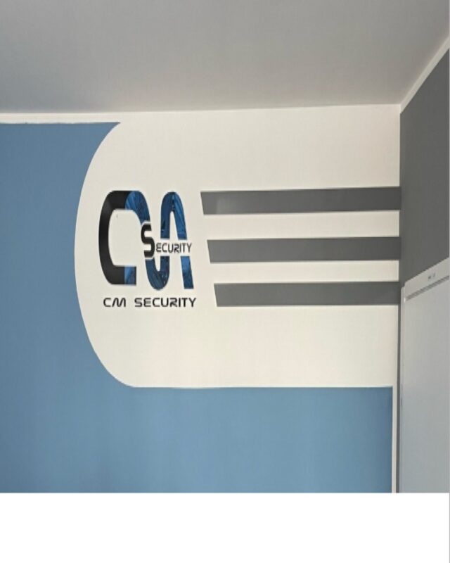 Logo 3D CM Security - Design Revolution Treviso