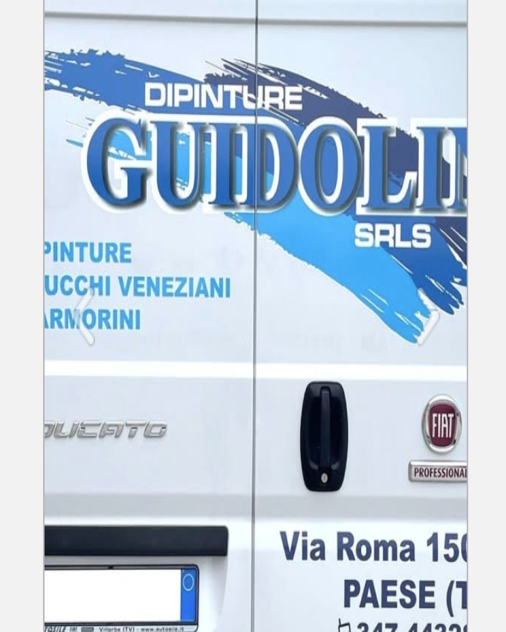 Decorazione Automezzo Dipinture Guidolin - Design Revolution Treviso