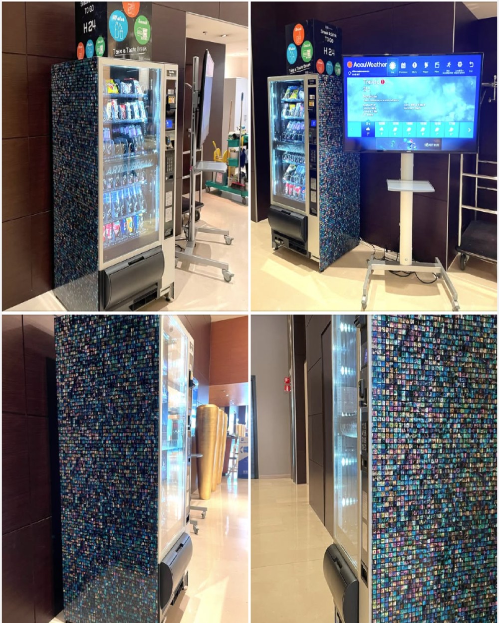 Rivestimento Distributore Best Western - Design Revolution Treviso